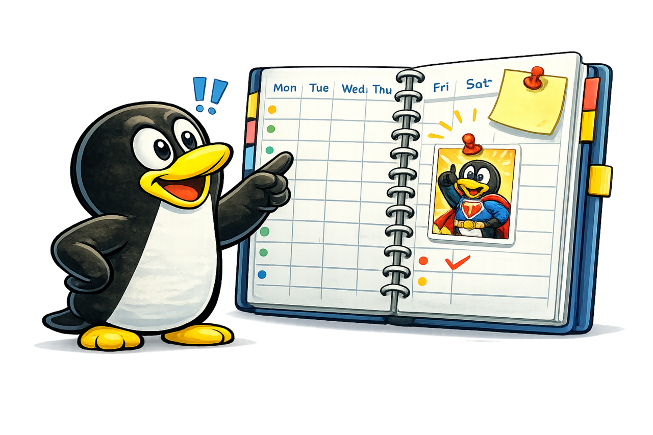 Illustration de l'agenda des ateliers