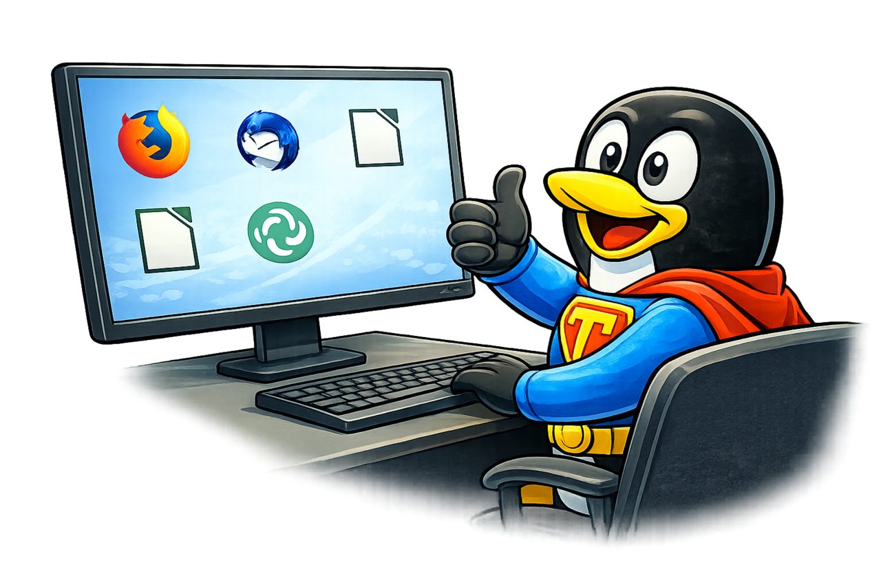 Illustration de la découverte des logiciels libres