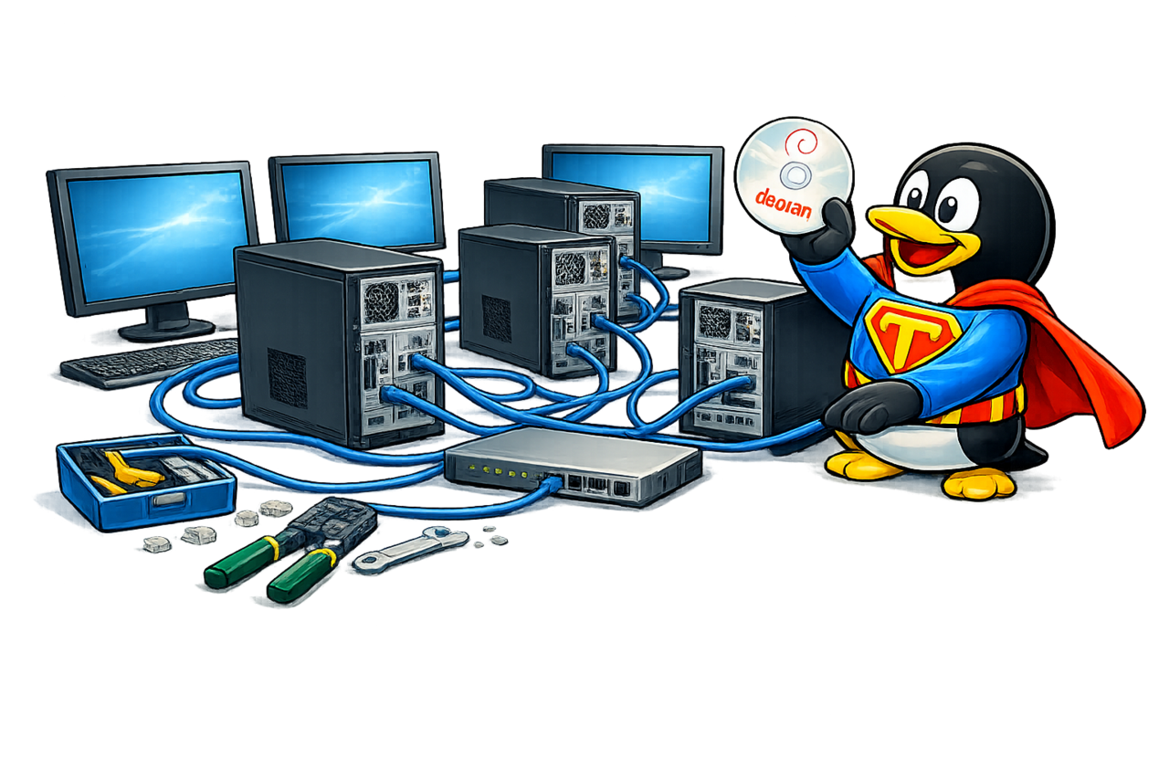 Illustration d'installation Linux