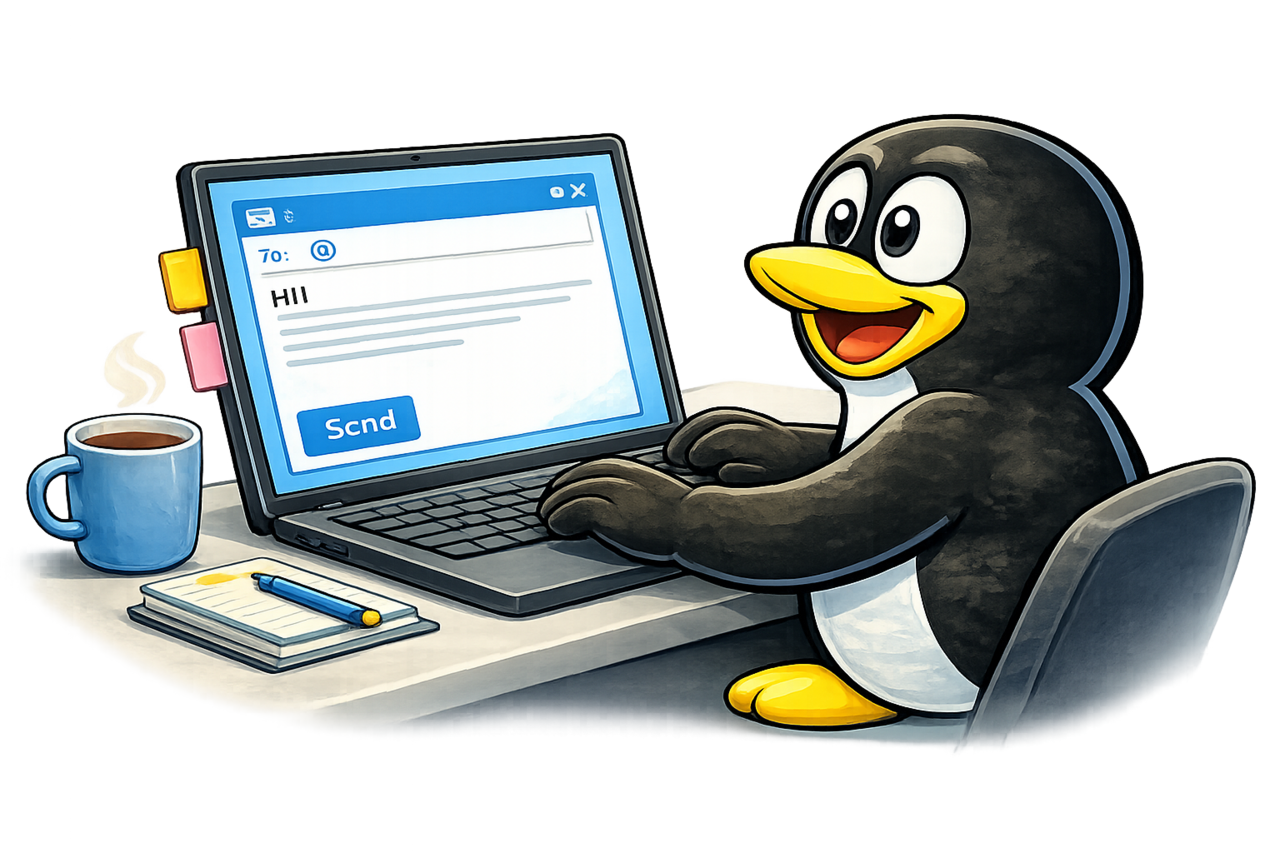 Illustration de contact par email
